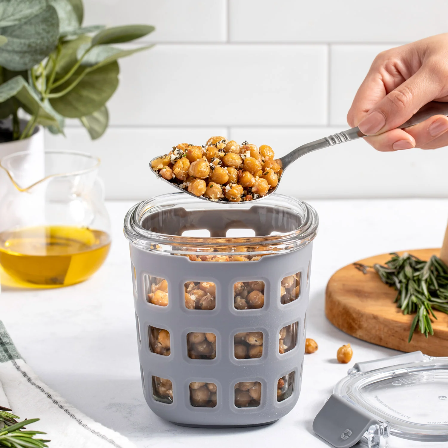 Duraglass? 3 Cup Round Food Storage Container