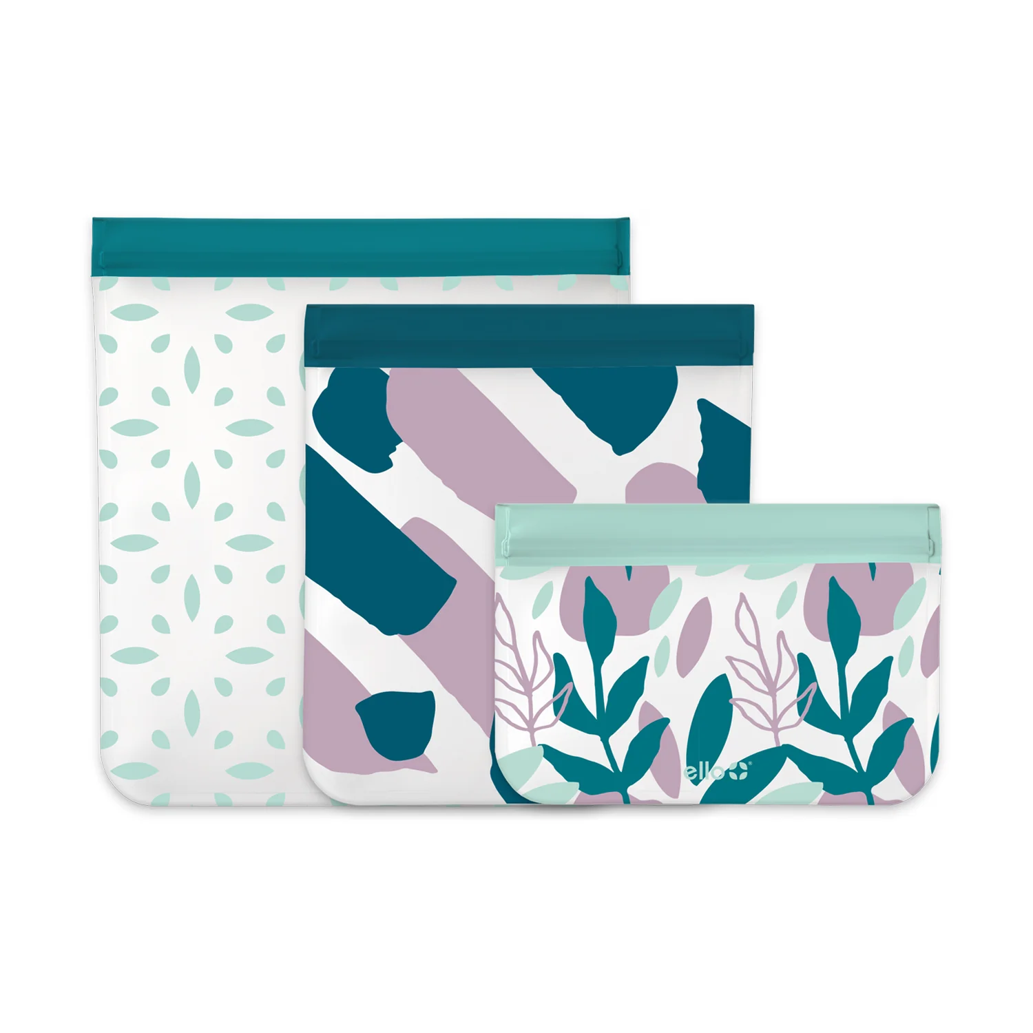 Reusable Storage Bags, Set of 6 5 Reusable Storage Bags, Set of 6
