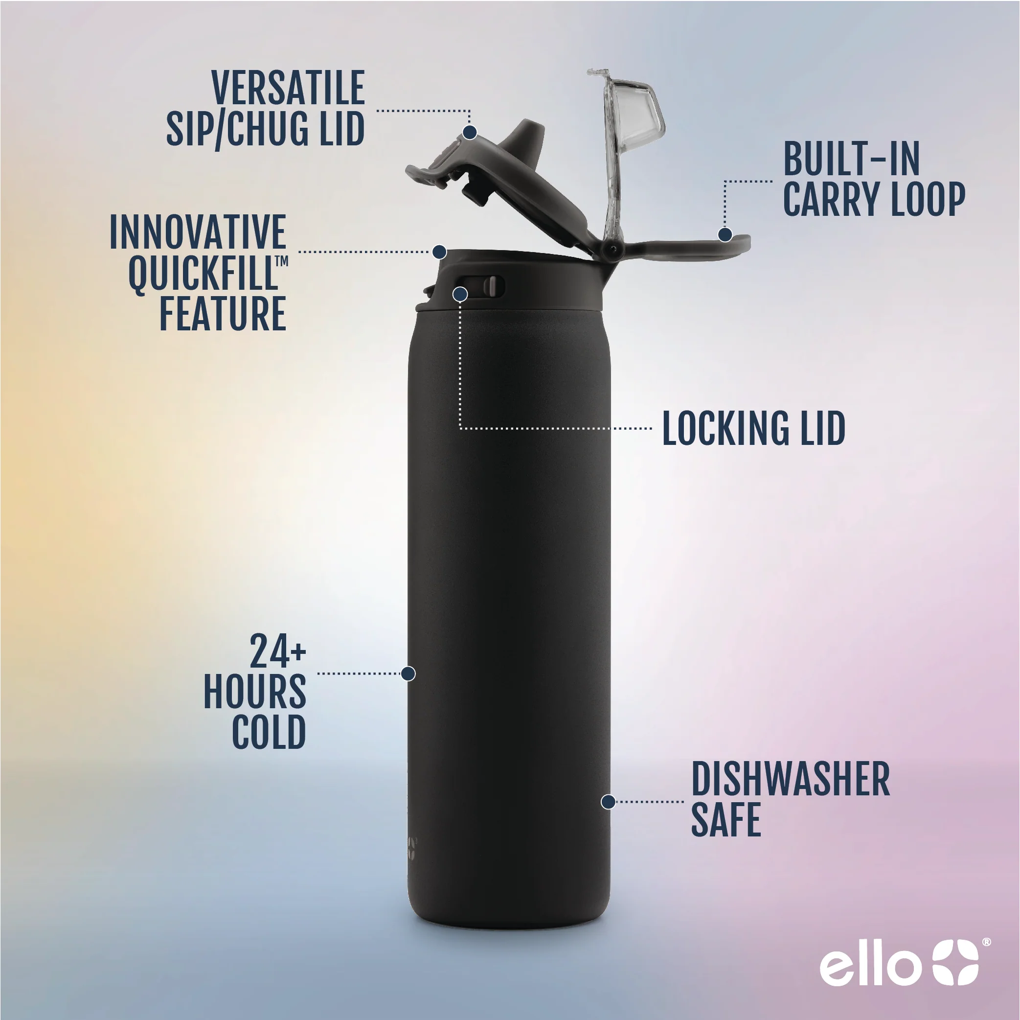 Pop & Fill Stainless Steel Water Bottle 53 Pop & Fill Stainless Steel Water Bottle