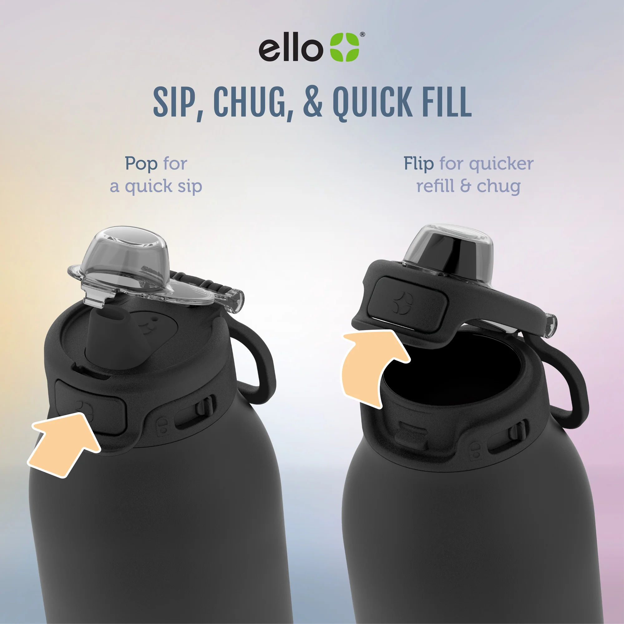 Pop & Fill Stainless Steel Water Bottle 59 Pop & Fill Stainless Steel Water Bottle