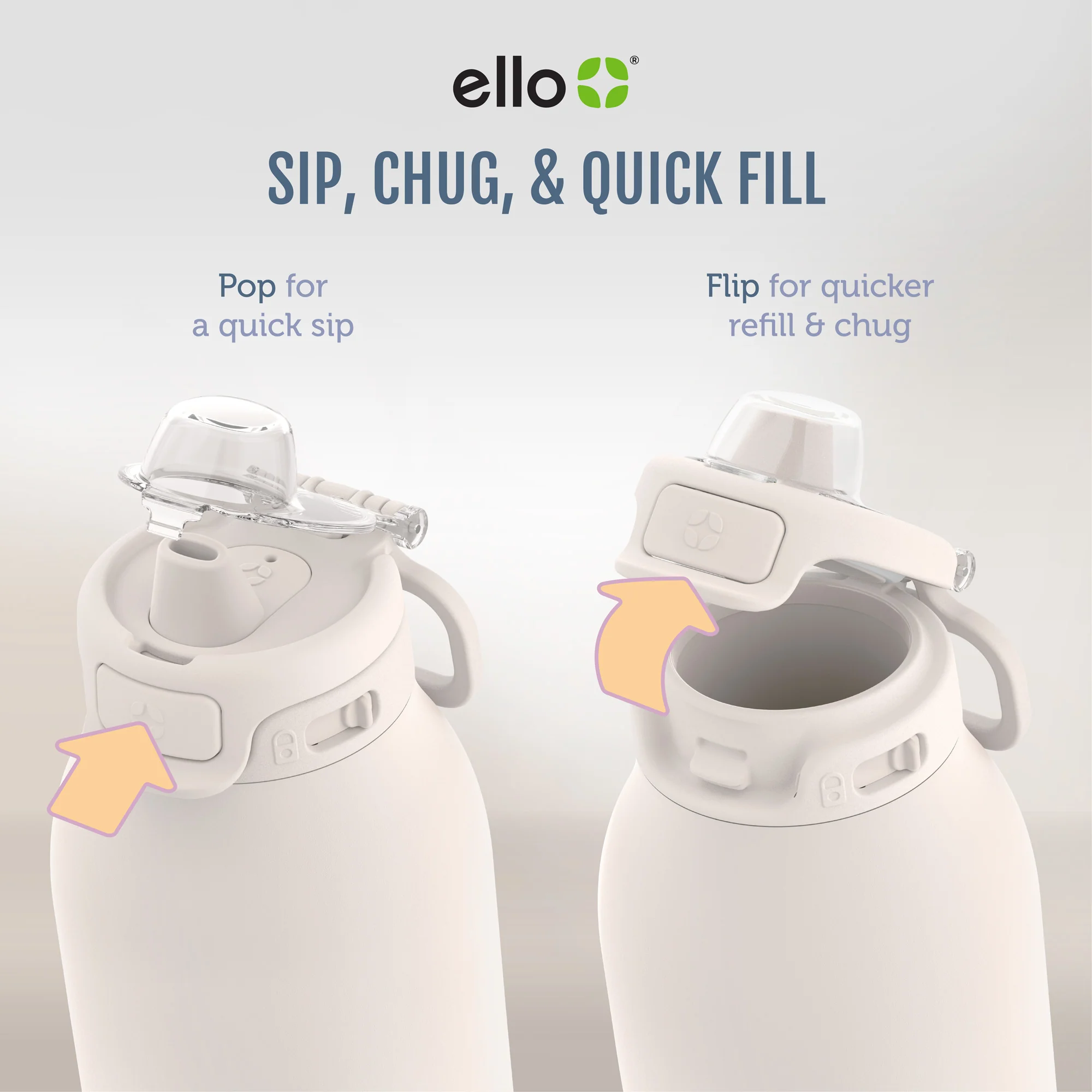 Pop & Fill Stainless Steel Water Bottle 61 Pop & Fill Stainless Steel Water Bottle