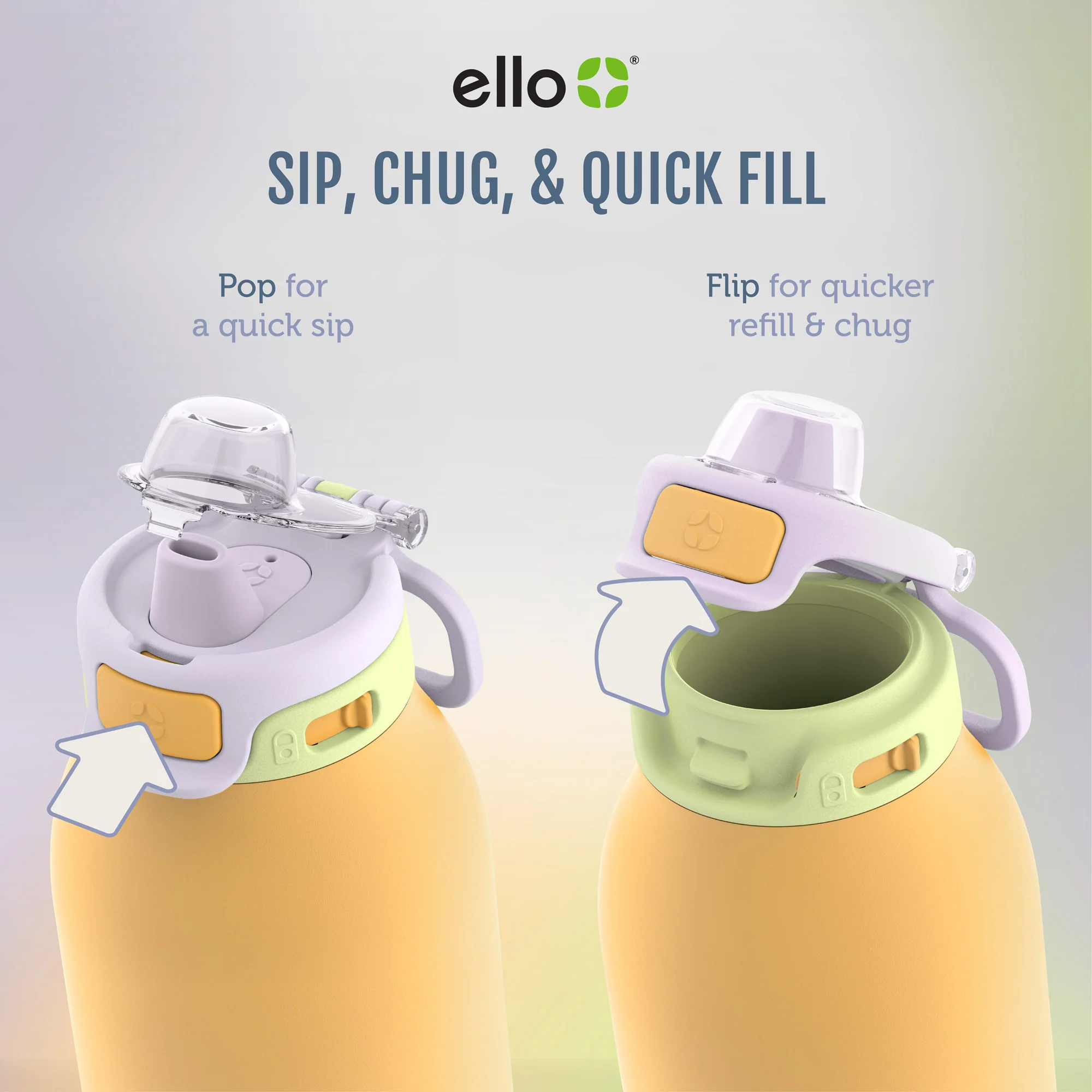 Pop & Fill Stainless Steel Water Bottle 85 Pop & Fill Stainless Steel Water Bottle