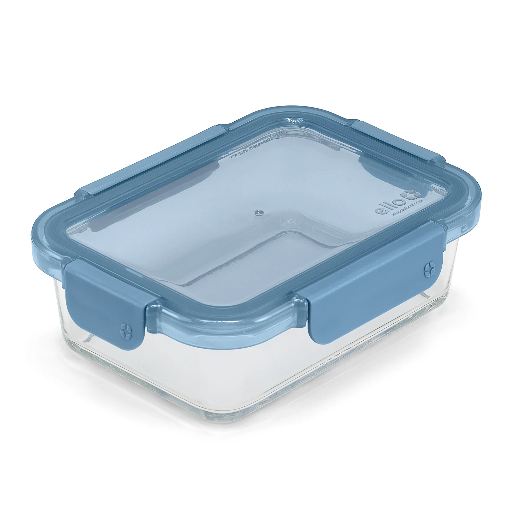 Color Lock? Glass Food Storage, 3.4 Cup Set of 5