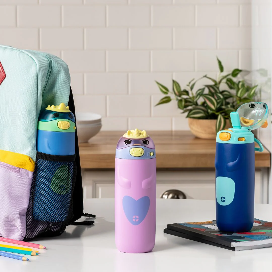 Ellies Kids Water Bottle - 12oz, Stainless Steel