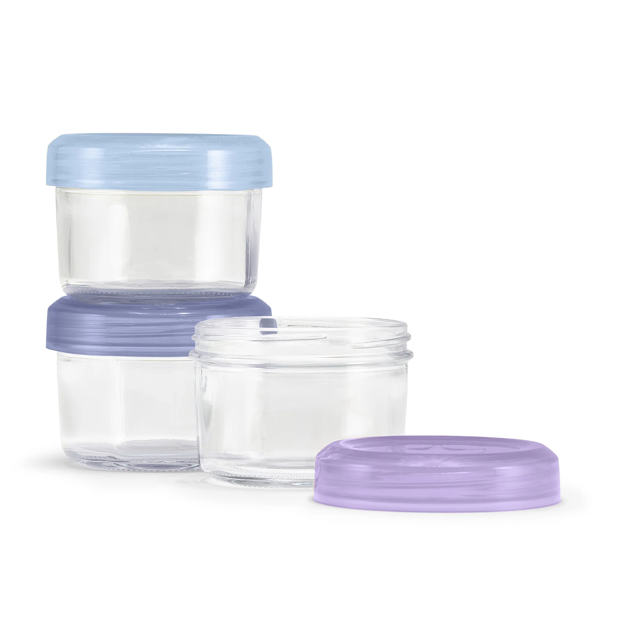 Color Lock? Glass Condiment Container Set