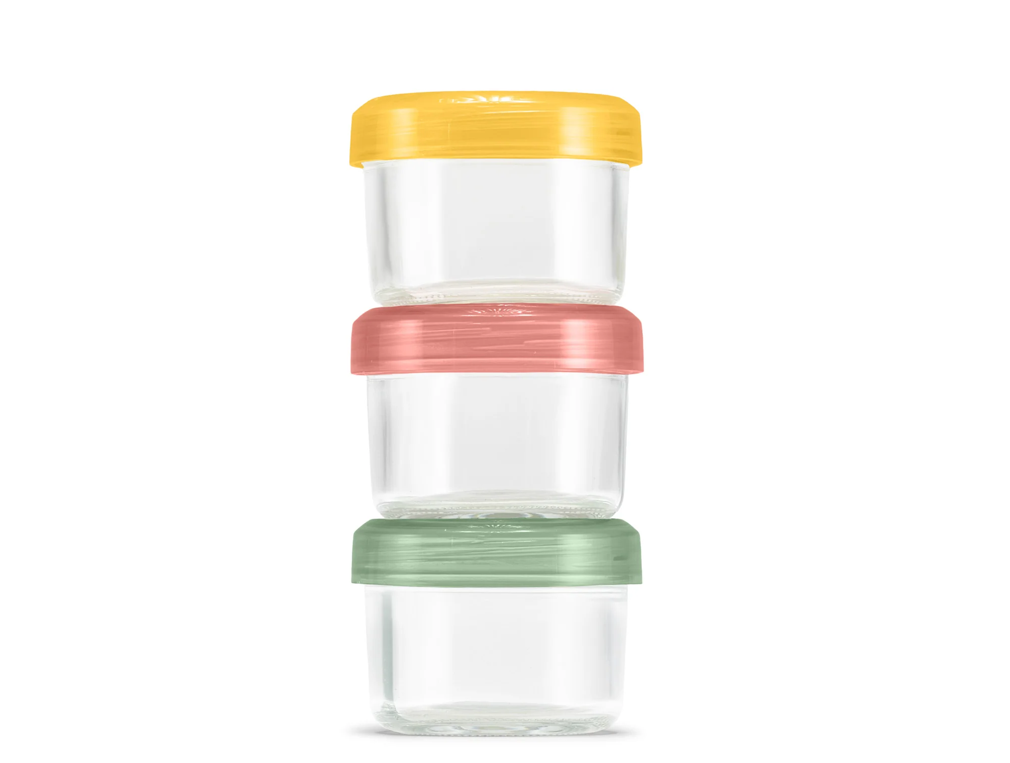 Color Lock? Glass Condiment Container Set