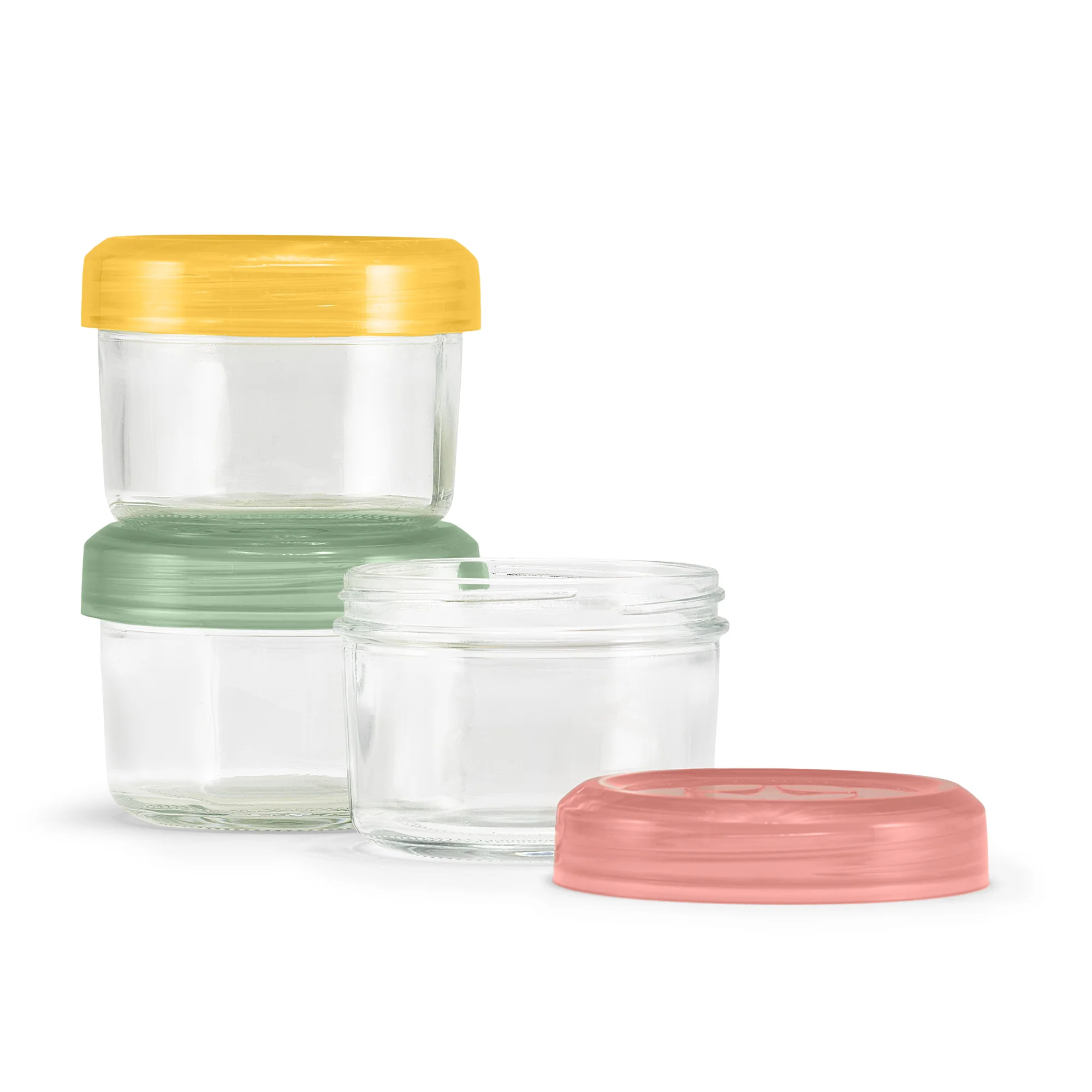Color Lock? Glass Condiment Container Set