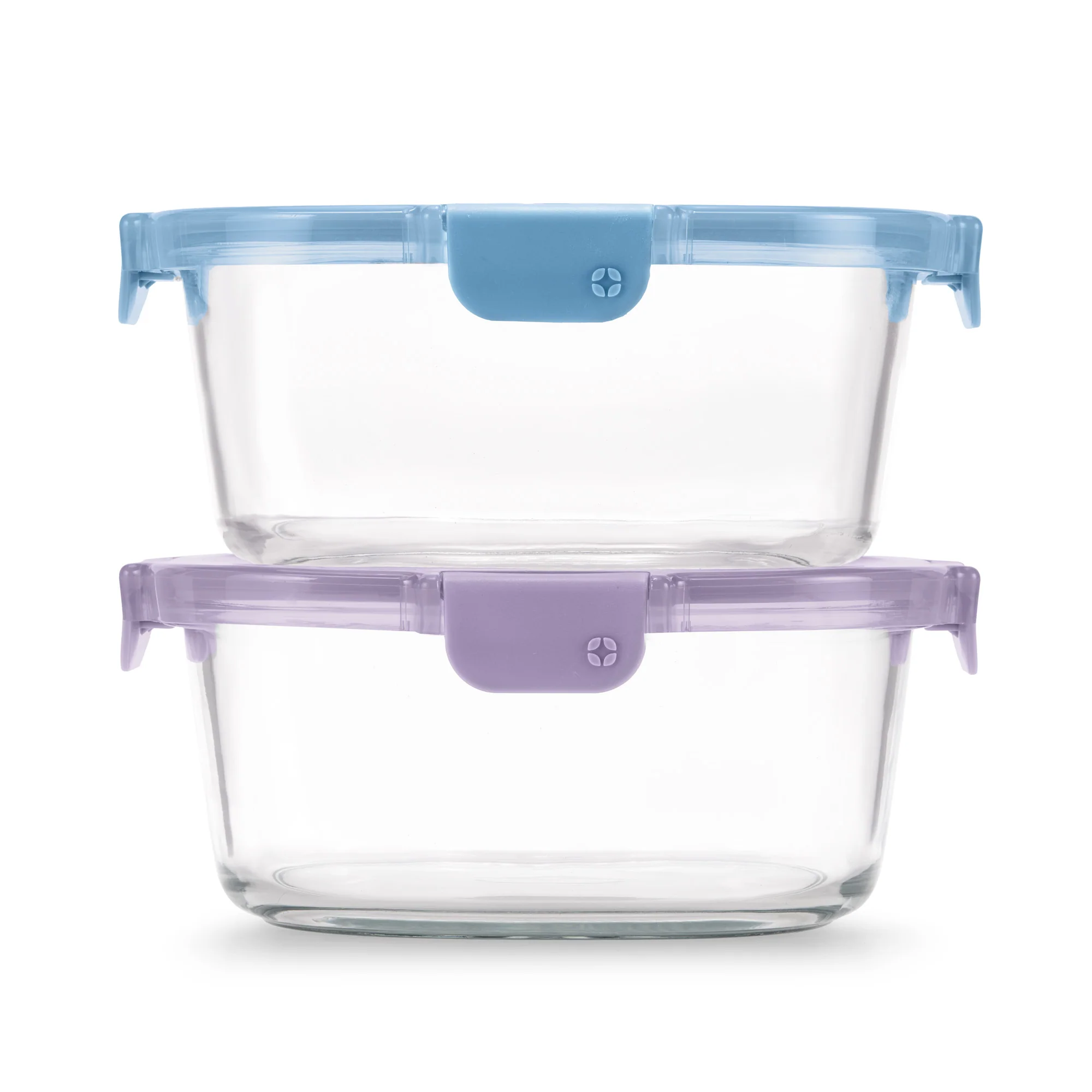 Color Lock? Glass 7 Cup Round 4pc Set