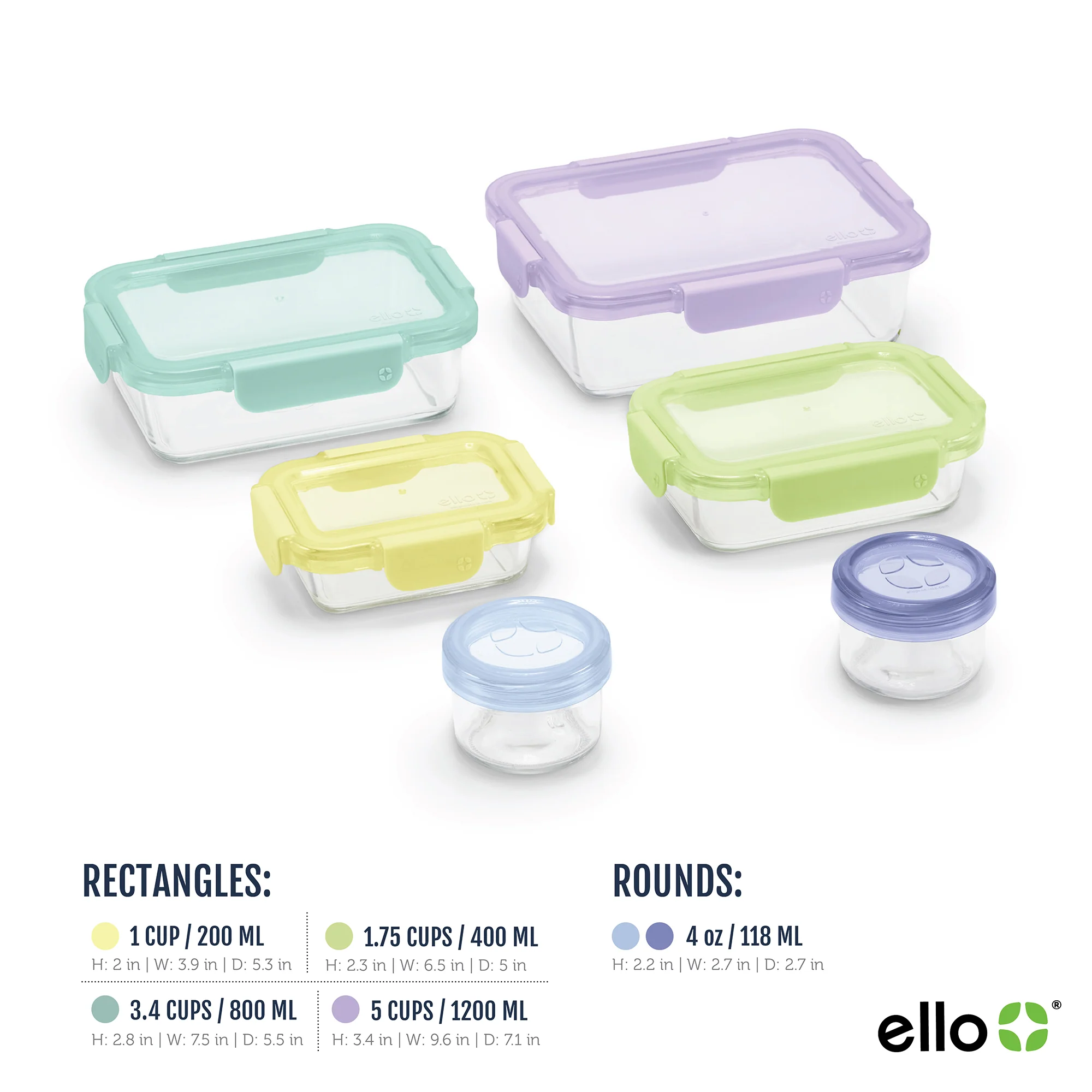 Color Lock? Glass 12pc Mixed Meal Prep Set 7 Color Lock? Glass 12pc Mixed Meal Prep Set