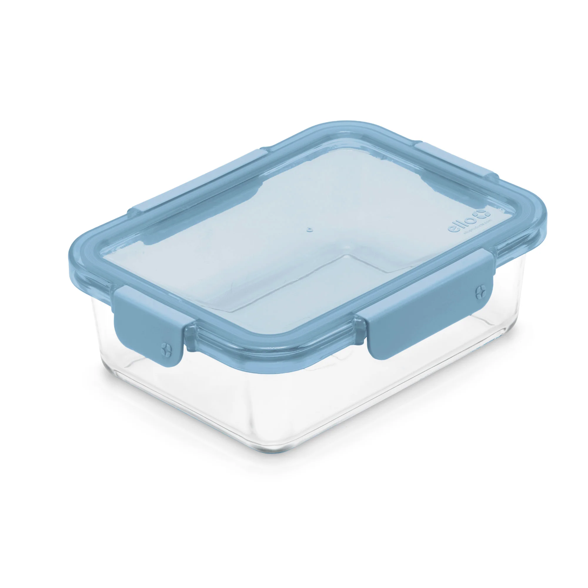 Color Lock? Glass Food Storage, 5 Cup Set of 5