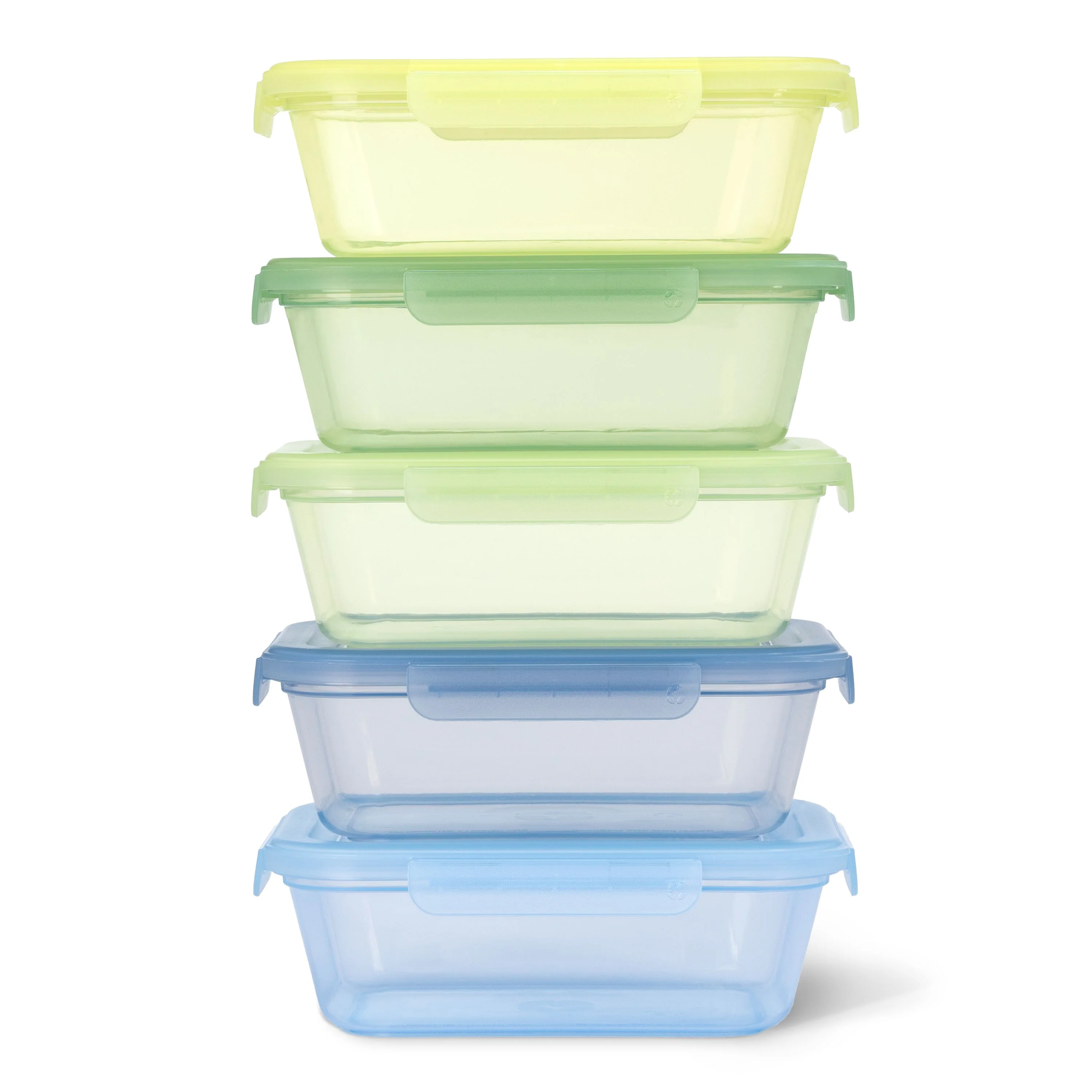 Snap & Nest Meal Prep Containers, Set of 5