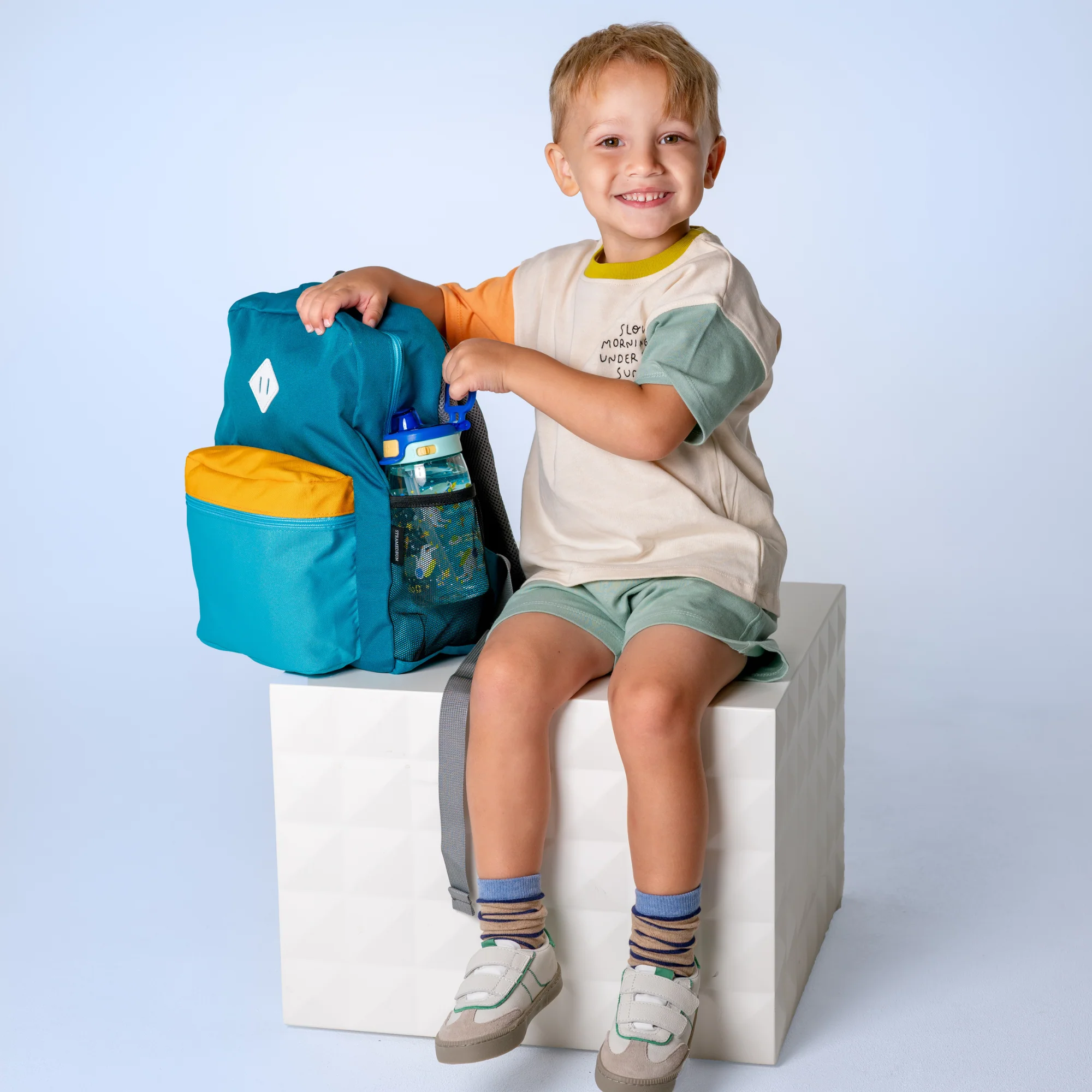 Pop & Fill Kids Water Bottle - 16oz, Tritan Plastic